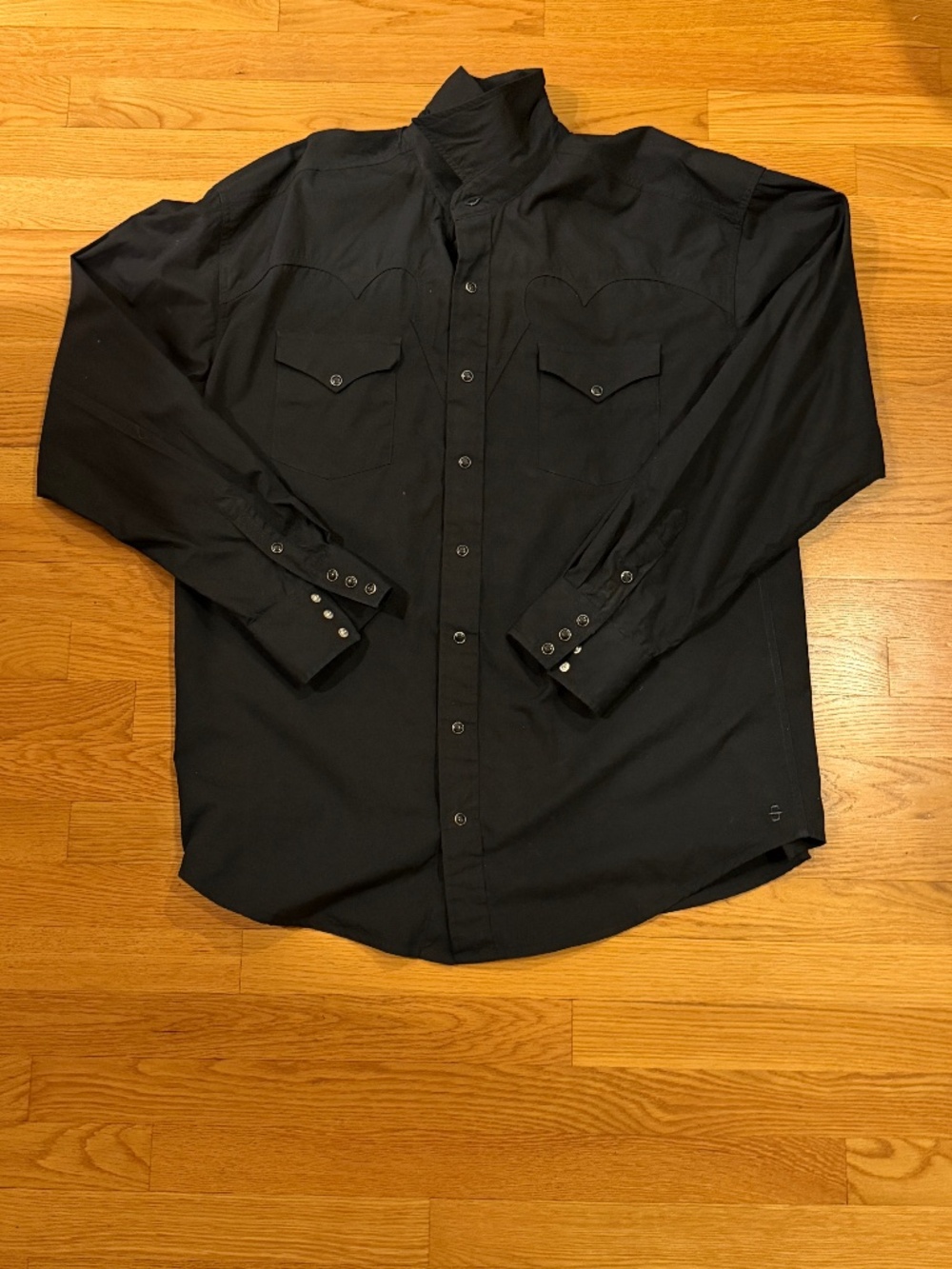 Stetson XL Snap Front Shirt. Like New, washed